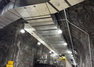 Aménagement des installations temporaires – Centrale René-Lévesque